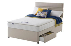 Silentnight Stroud Memory Double 2 Drawer Divan Bed